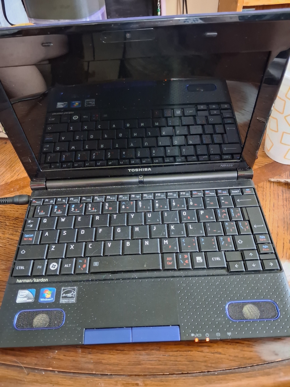 Toshiba  Laptop - Portable Windows Notebook Fresh Windows 7